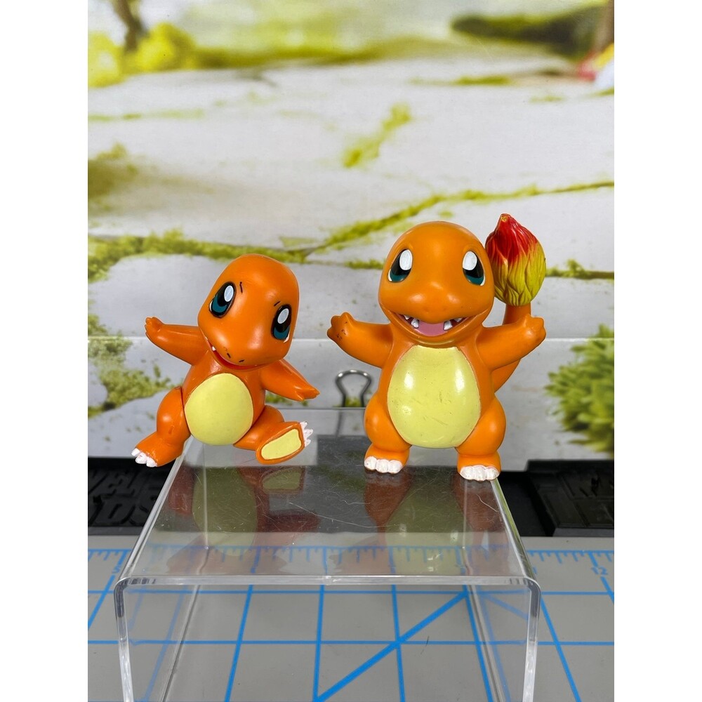 Pokemon Nintendo Charmander Lot Jakks Vintage Figure Figurine 2007 1999